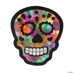 Best deal 🧨 Sugar Skull Tissue Paper Sign Craft Kit- Makes 12 👏