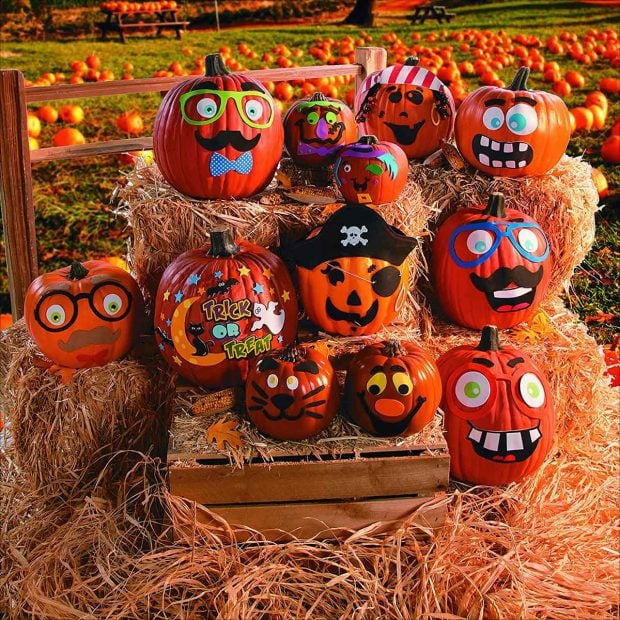 Halloween Crafts for Kids Sales -Halloween Crafts for Kids Sales Fun Express Pumpkin Decorating Craft Kit 50 pcs 620x620 1